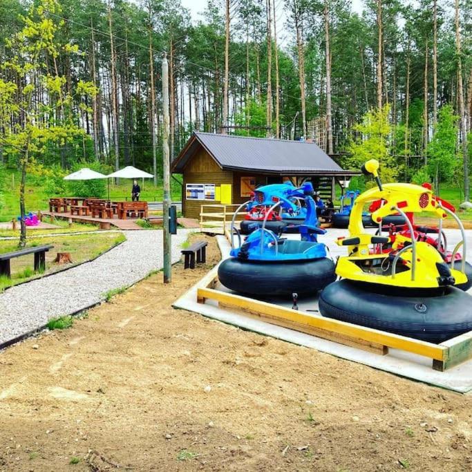 Pastelowy Domek Z Balia Elektryczna Z Jacuzzi Zalakowo 外观 照片